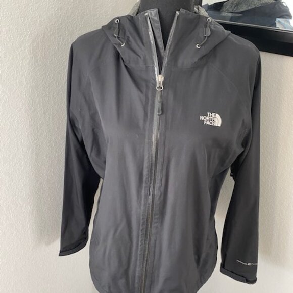 THE NORTH FACE Black Windbreaker Raincoat Jacket Medium - Picture 3 of 15